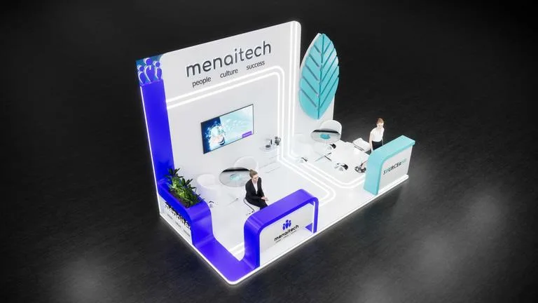 MenaITech Booth: Build Detail