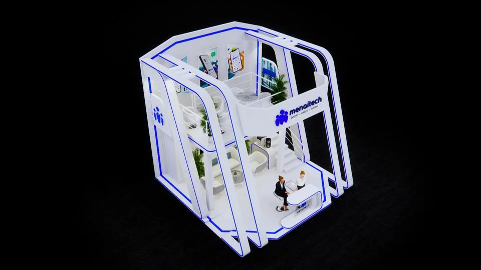 MenaITech Booth: Front View