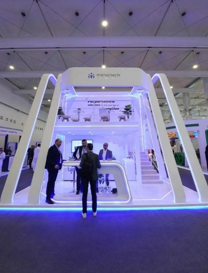 MenaITech Booth: Side View