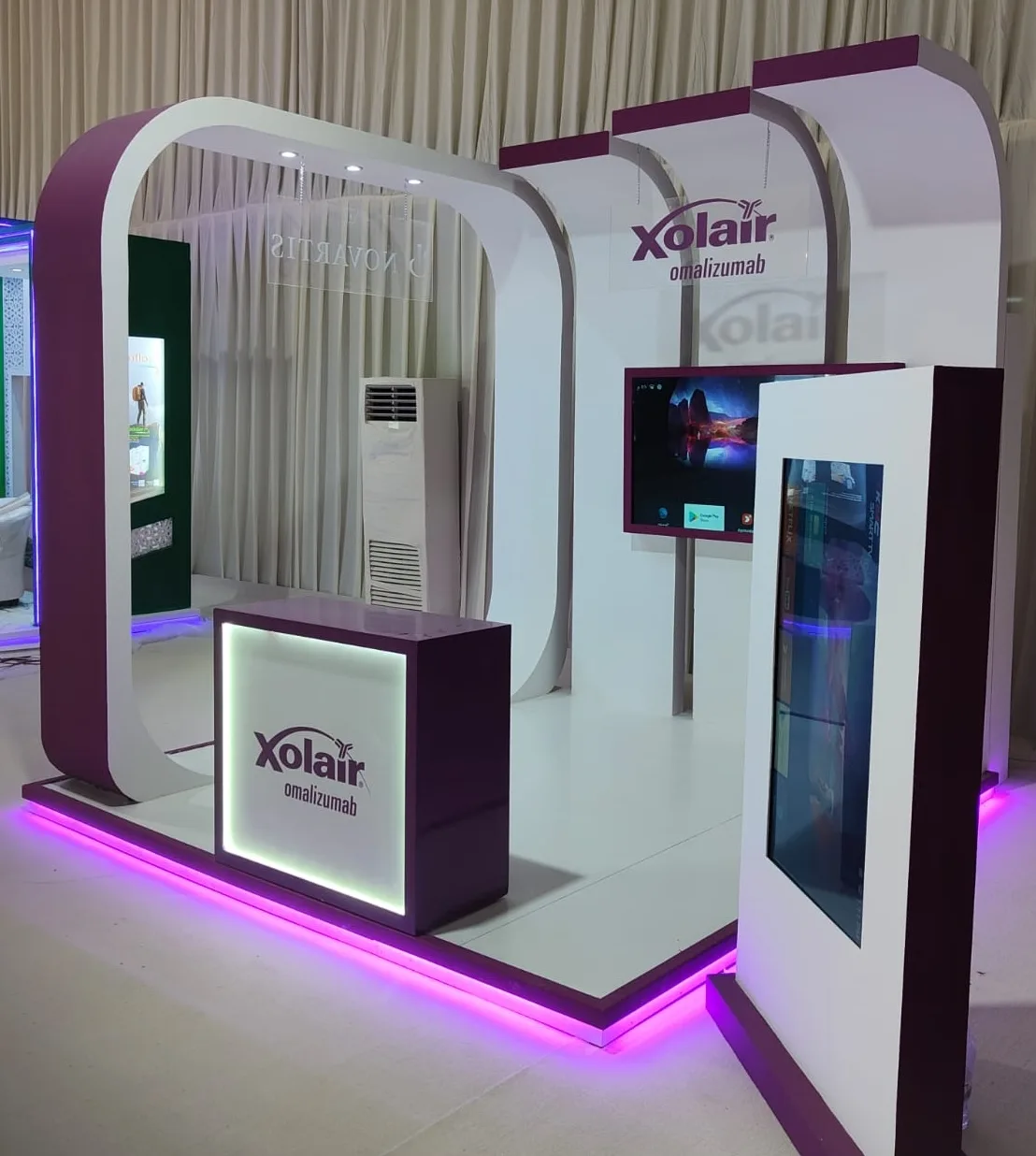 Xolair Booth by Novartis